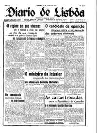 Sábado, 14 de Julho de 1951