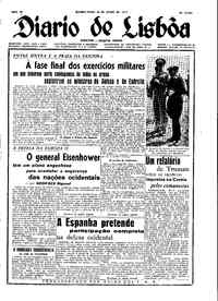 Quinta, 26 de Julho de 1951