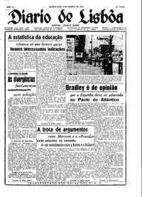 Quinta,  2 de Agosto de 1951