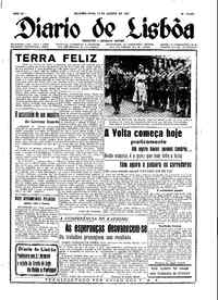 Segunda, 13 de Agosto de 1951 (1ª edição)