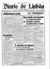 Terça, 14 de Agosto de 1951 (2ª edição)