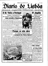 Domingo, 26 de Agosto de 1951 (1ª edição)