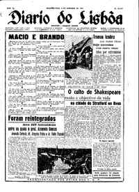 Segunda,  3 de Setembro de 1951