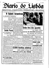 Sexta,  2 de Novembro de 1951