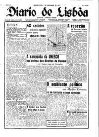 Quarta,  7 de Novembro de 1951