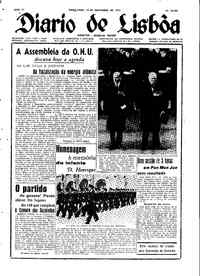 Terça, 13 de Novembro de 1951