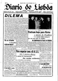 Quarta, 14 de Novembro de 1951 (1ª edição)