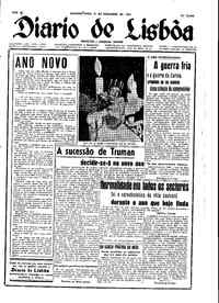 Segunda, 31 de Dezembro de 1951