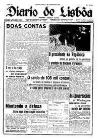 Quinta,  3 de Janeiro de 1952