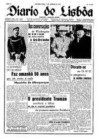 Segunda,  7 de Janeiro de 1952