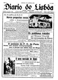 Domingo, 13 de Janeiro de 1952