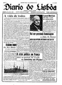 Segunda, 14 de Janeiro de 1952