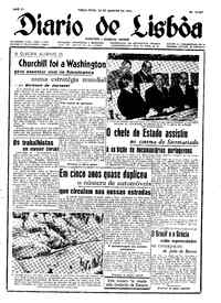 Terça, 22 de Janeiro de 1952