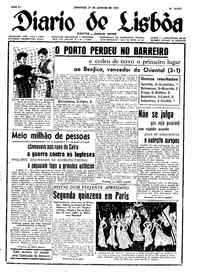 Domingo, 27 de Janeiro de 1952