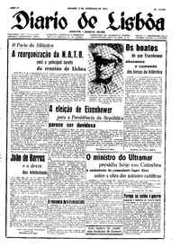 Sábado,  2 de Fevereiro de 1952