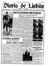 Sexta,  8 de Fevereiro de 1952