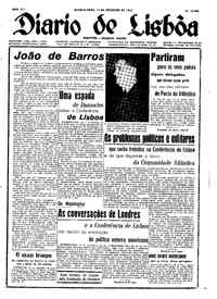 Quarta, 13 de Fevereiro de 1952