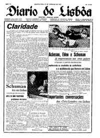 Quarta, 27 de Fevereiro de 1952