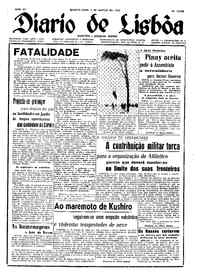 Quarta,  5 de Março de 1952 (2ª edição)