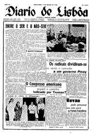 Sexta,  7 de Março de 1952