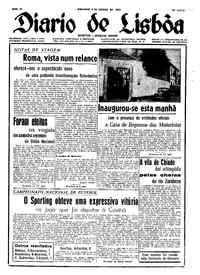 Domingo,  9 de Março de 1952