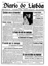 Terça, 11 de Março de 1952