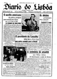 Quarta, 19 de Março de 1952