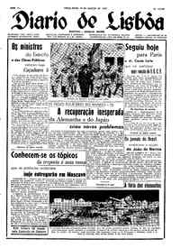 Terça, 25 de Março de 1952