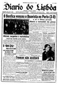 Domingo, 30 de Março de 1952