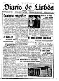 Terça,  6 de Maio de 1952