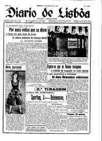 Domingo, 18 de Maio de 1952 (1ª edição)