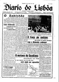 Sábado, 24 de Maio de 1952