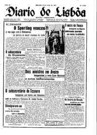 Domingo, 25 de Maio de 1952 (2ª edição)