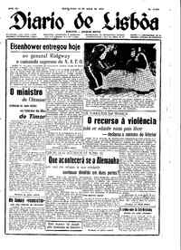 Sexta, 30 de Maio de 1952