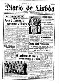 Domingo,  1 de Junho de 1952 (2ª edição)