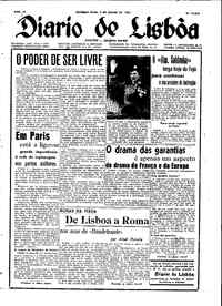 Segunda,  9 de Junho de 1952