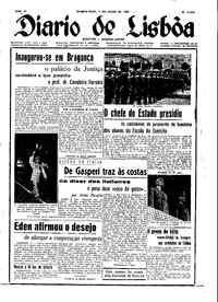 Quarta, 11 de Junho de 1952