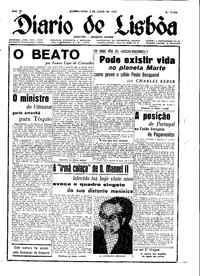 Quarta,  2 de Julho de 1952 (1ª edição)