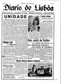 Sexta,  4 de Julho de 1952 (1ª edição)