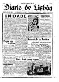 Sexta,  4 de Julho de 1952 (2ª edição)