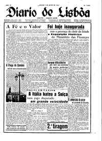 Sábado,  5 de Julho de 1952 (2ª edição)