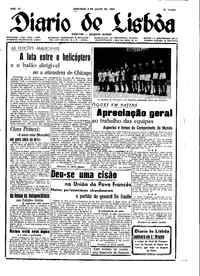 Domingo,  6 de Julho de 1952 (1ª edição)