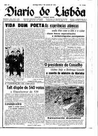 Quarta,  9 de Julho de 1952 (1ª edição)