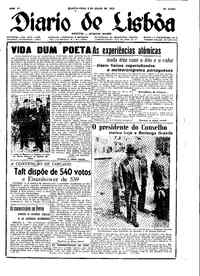 Quarta,  9 de Julho de 1952 (2ª edição)