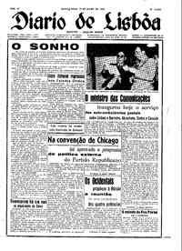 Quinta, 10 de Julho de 1952