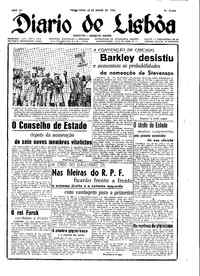 Terça, 22 de Julho de 1952