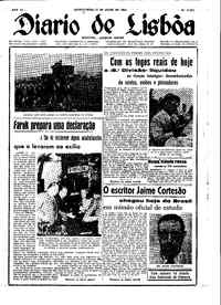 Quinta, 31 de Julho de 1952