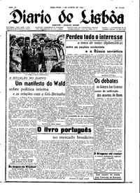 Sexta,  1 de Agosto de 1952