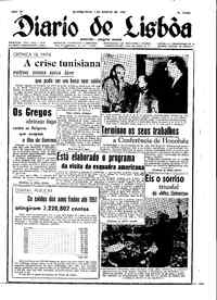 Quinta,  7 de Agosto de 1952