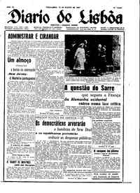 Terça, 12 de Agosto de 1952